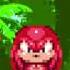 Knuckles Sings At Sonic Sprite Animation