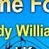 A Time For Us Karaoke Andy Williams Original Tone Key Am