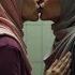 Lesbian Hijab Girls Sharing Beautiful Kissing Moments