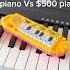 1 Piano Vs 500 Piano