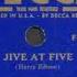 JIVE AT FIVE COUNT BASIE And His Orchestra DECCA 2922 B