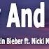 Beauty And A Beat Justin Bieber Ft Nicki Minaj Lyrics