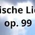 Dvořák Biblische Lieder Op 99