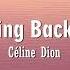 It S All Coming Back To Me Now Lyrics Celine Dion