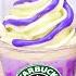 PERFECT Amazing Homemade Miniature Starbucks Purple Frappuccino Recipe ASMR Cooking Mini Food