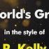 R Kelly The World S Greatest Karaoke Version From Zoom Karaoke