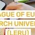 The League Of European Research Universities LERU