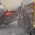 Truck Slams Into Fire Engine