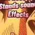 The Best JoJo Stand Sounds Effects Part 1