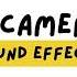 6 Camera Shutter Sound Effects