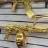 Mariustacticals 24k Gold Ak 47 Usa Luxury Pewpew 223 Ak47 Firearms 556 Ammo Tactical