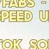 Skinnyfabs Happy Speed Up Lyrics