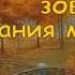 В осенний сад зовут меня воспоминания мои