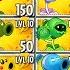 PvZ 2 All PEA Plant Power Up VS Dark Ages Final Boss Who Will Win PvZ 2 Team Plant