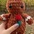 Cute Crochet Gingerbread Man Crochet Smallbiz Christmas