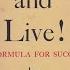 Wake Up And Live 1936 Dorothea Brande What Would You Do If You Knew It Was Impossible To Fail