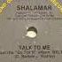 Shalamar Talk To Me