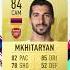 Henrikh Mkhitaryan FIFA Evolution FIFA 14 FIFA 22