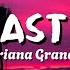 Ariana Grande One Last Time Lyrics