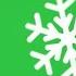 Free Green Screen Snowflake 1