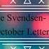 Be Svendsen October Letters