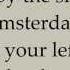 Amsterdam Imagine Dragons Lyrics