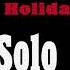 Green Day Holiday Solo Backing Track