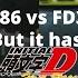 Initial D Battle Stage AE86 Vs FD3S But It Has First Stage Graphics