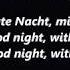 BRAHMS LULLABY Wiegenlied Words Lyrics Text Trending German Sing Along Song Guten Abend Nacht