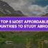 Top 5 Most Affordable Countries To Study Abroad