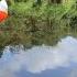 Worm Fishing For Salmon On The River Moy