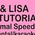 WHISTLE ENGLISH RAP PART TUTORIAL SLOW TO NORMAL SPEED KARAOKE INSTRUMENTAL RAP PART JENLISA