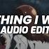 Everything I Wanted Billie Eilish Edit Audio