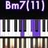 Learning Beautiful R B Chord Progression