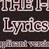 Into The I Land Lyrics Applicant Version Eggies Connect Engene