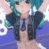 MMD Hip Sway Dance TDA Pop Idol Miku Haku Luka 4K 60fps