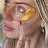 Golden Eye Patches Secret Skincare Glow Up Gone Viral Best Eye Masks For Dark Circles Shorts