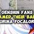 Genshin Fans Named Their Baby Furina Focalors