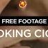 Free Footage Man Smoking Cigarette Bokeh