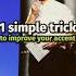 Simple Trick To Improve Your Accent Communicationtips Communicationskills Communication