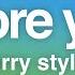 Harry Styles Adore You Lyrics