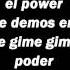 Molotov Gimme The Power Lyrics