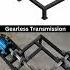 Gearless Transmission Using Elbow Mechanism Mechanical Engineering Cad Project Prototype 3d