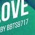 BTS SUGA First Love Lyrics