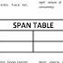 MS Word Span Table Across Two Columns 1 MINUTE