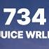 Juice WRLD 734 Lyrics