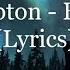 Eric Clapton Bad Love Lyrics HD