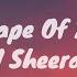 Ed Sheeran Shape Of You Lyrics