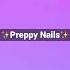 Preppy Nail Ideas