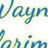 Asl Wayne Jo Ralarim Text